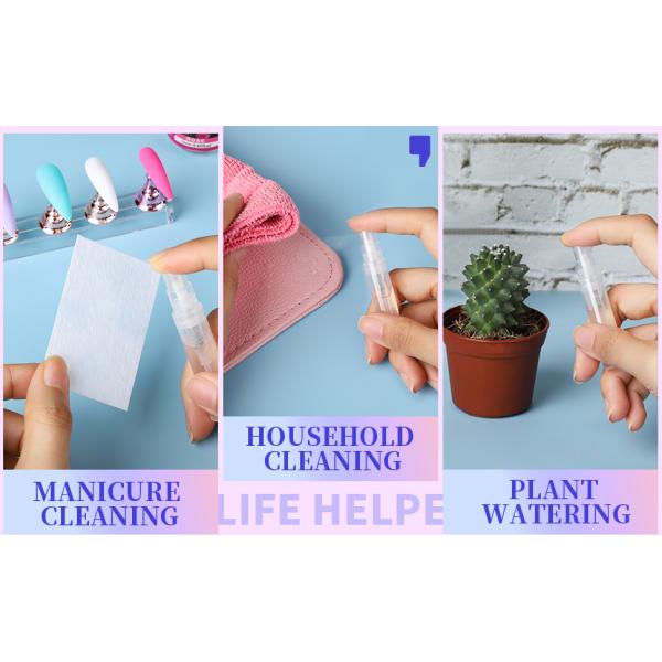 3ml Mini Spray Bottle, 10 Pack 3ml Mini Clear Plastic Spray Bottle Empty, Fine Mist Refillable Mini Perfume Bottle