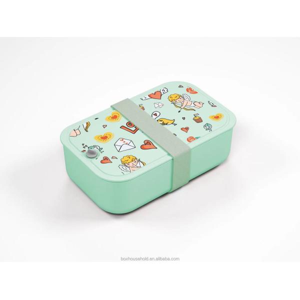 Microwaveable Stackable Lunch Box for Personalized Meal Planning