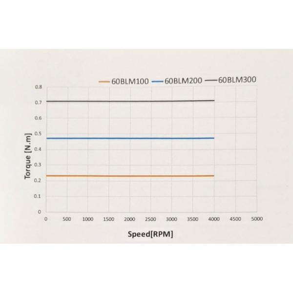 RoHS 60mm 100 Watt Brushless Motors