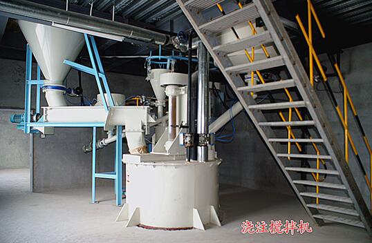 75kw 300000 M3 Pouring Mixer AAC Brick Machine