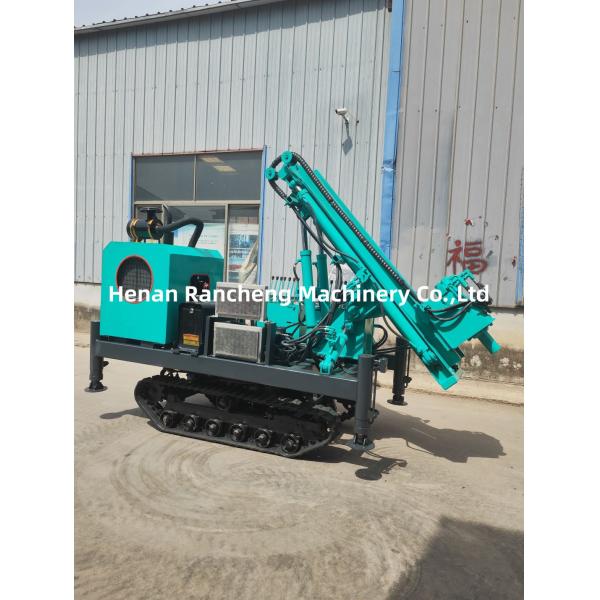 Rubber Tracks Type Mining Small Hydraulic Pile Driver Crawler Down The Hole Drilling Rig
