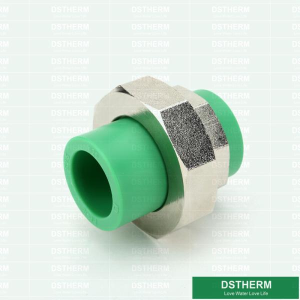 Ppr Pipe Accessories Ppr Female Threaded Union Green Color