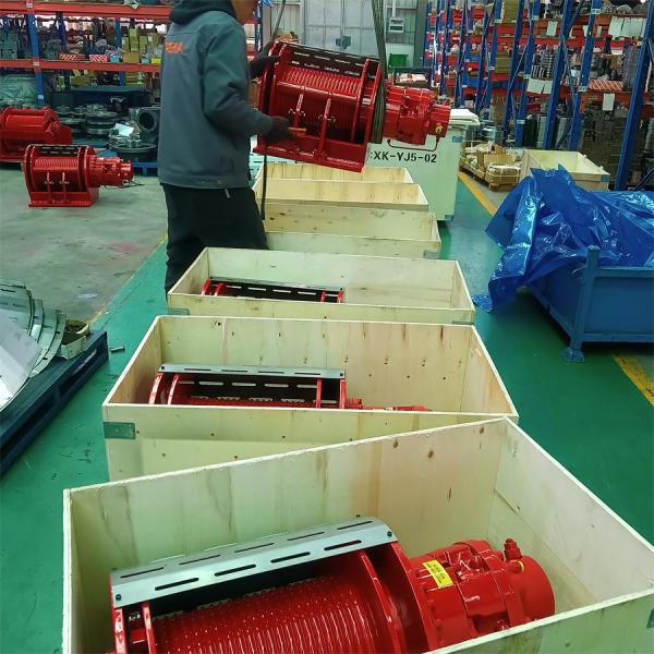 OEM Support 3tons Hydraulic Winch Lifting Towing Pull Winch for Pulling Application