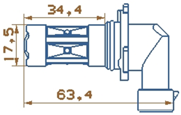 CREE-XBD*8 9006 Fog Lamp