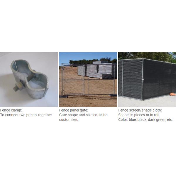 Removable Temp Fence Panels Trellis Building Zaun Event Cloture Construction Site