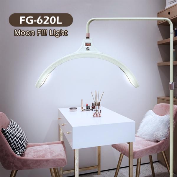 60w Half Moon Ring Light For Eyelash Extension Makeup Photographic Lighting