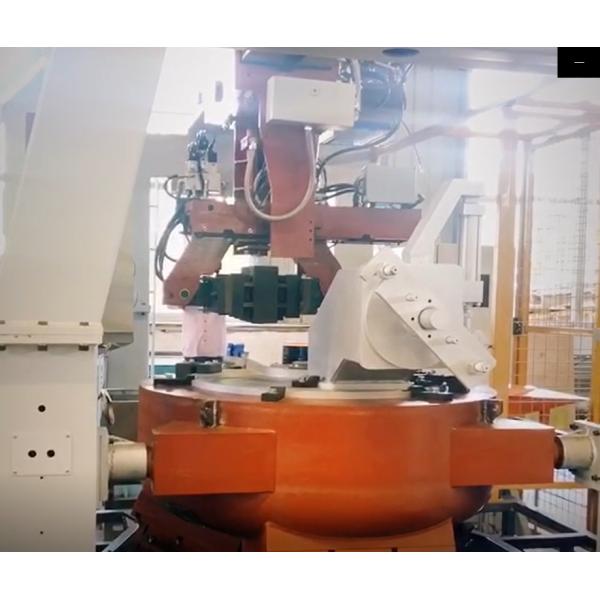 Metal LPDC Machine Automatic Low Pressure Die Casting Machine For Brass Faucet