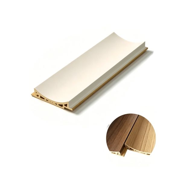 Hollow Concave Waterproof PVC Fluted Wall Panels Easy Install Cladding Design for Facade Showroom Applications