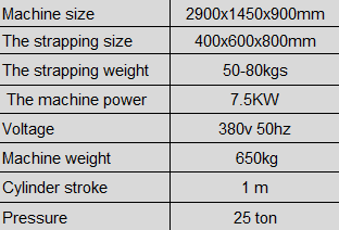 Corrugated Paper Box Binding Machine Waste Paper Baler Customized Color