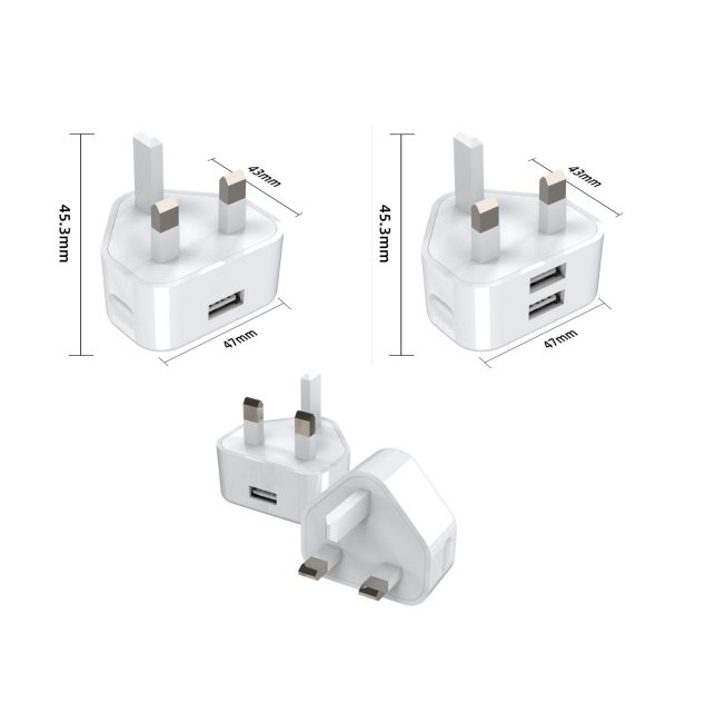 10W UK Plug Charger,5V2A Fast Charge