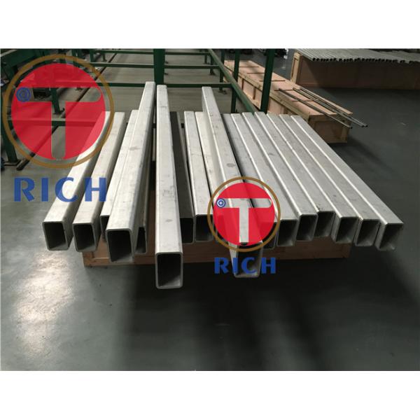 Seamless Welded Special Steel Pipe Rectangular Shape Stainless 304 316 Material