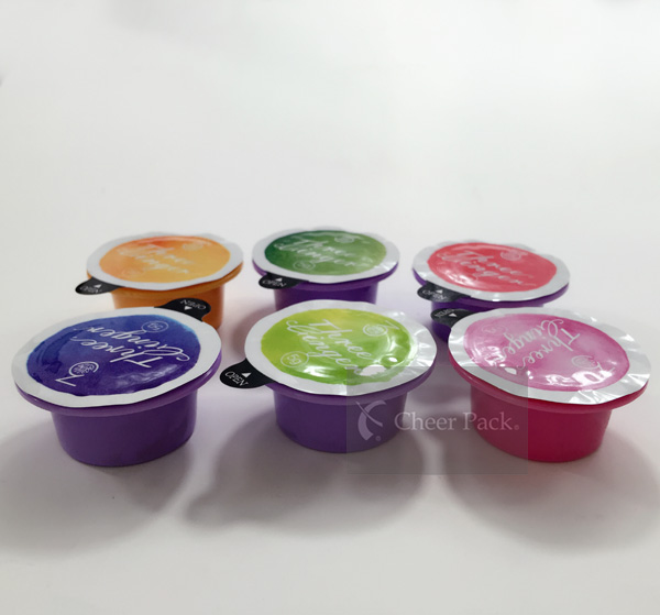 Polypropylene Capsule Recipe Pack For Bread Sauce Packaging , 10ml Capacity