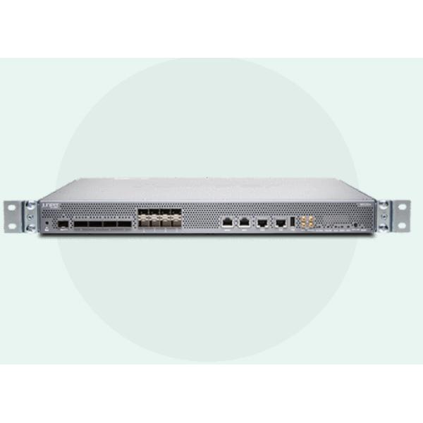 Juniper MX204 Universal Routing Platform with System 400 Gbps capacity and Four-post rack