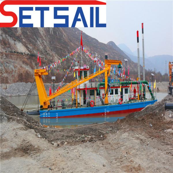 High Capacity Diesel Engine Cutter Suction Dredger Machinery with Initial Payment