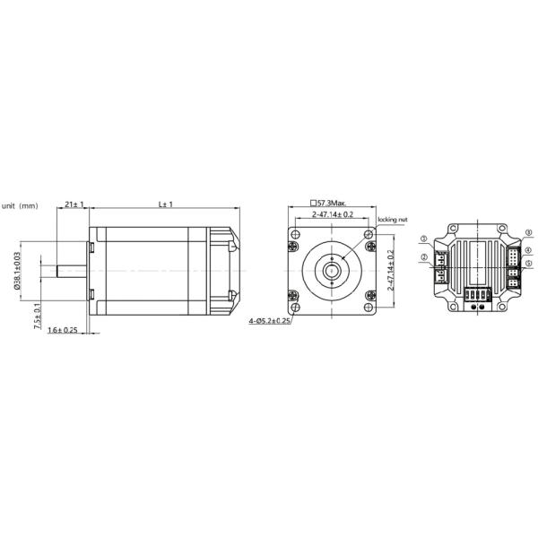 Best Price Deep Customized Linear External Non Captive Lead Screw Integrated Stepper Servo Motor with Driver for Medical