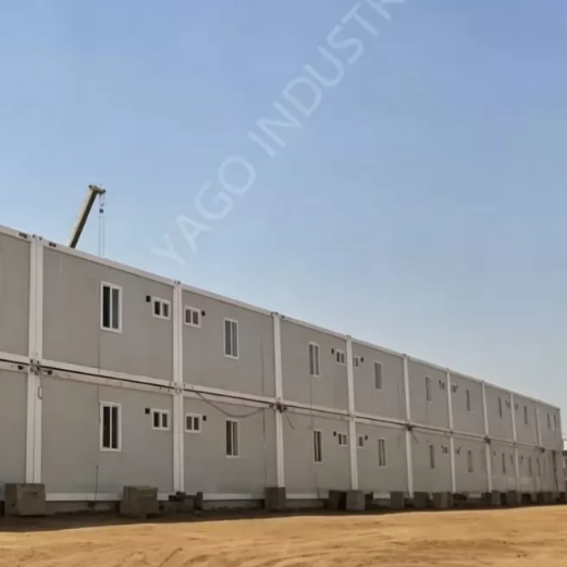Fast Assembly Flat Pack Temporary Onsite Housing Accommodation For Staff Quarters