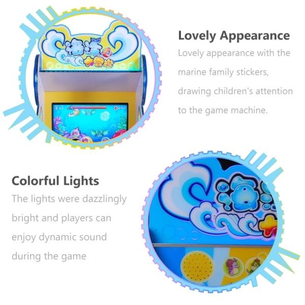 Ocean Adventure Pitching 200W Redemption Game Machine