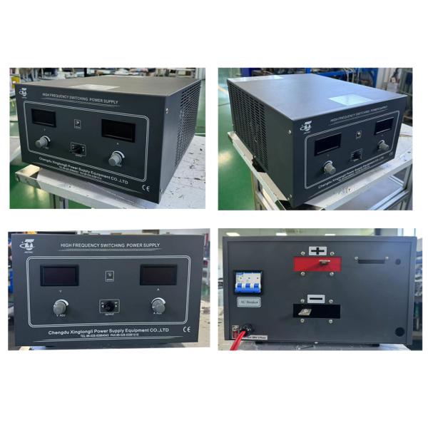 48V 300A Electroplating Power Supply AC Input 380V 3 Phase with Short Circuit Protection