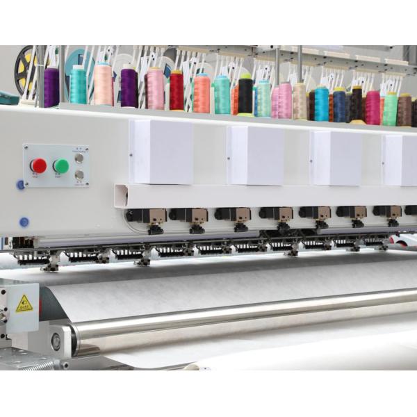 10 Heads Quilting Embroidery Machine 6 Needles With Sequin Function