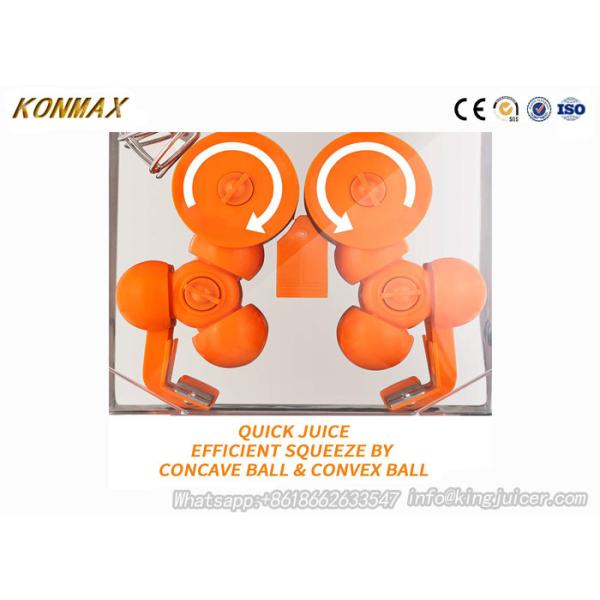 120W Industrial Lemon Automatic Orange Juicer Machine CE Approval