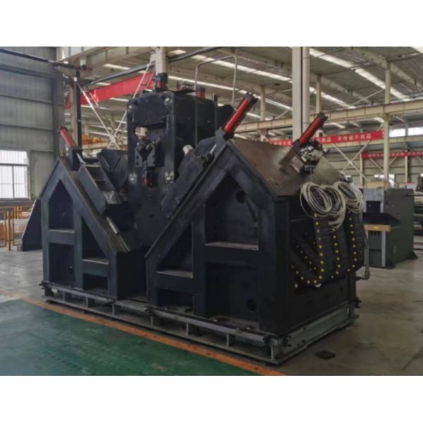 BT40 Taper Of Drilling Spindle High Speed CNC Angle Drilling And Marking Machine For Tower