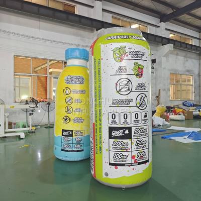 Custom Inflatable Beverage Can and Bottle Advertising Models with Full Color Printing for Brand Promotions Exhibitions Festivals and Retail Displays