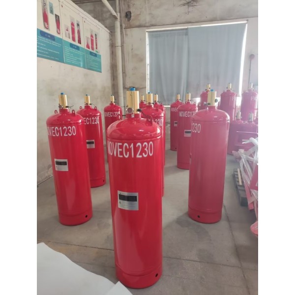 High Pressure Novec1230 Storage Cylinder for Automatic Fire Suppression System with Steel Construction