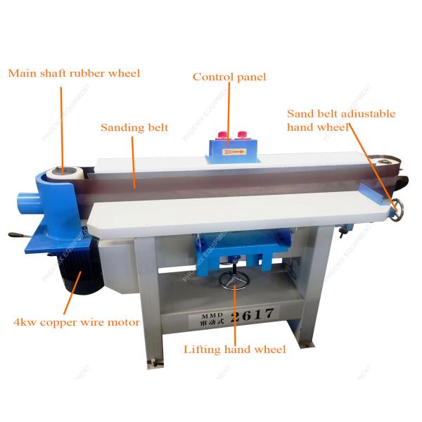 Advanced Technology Vertical Oscillating Sander Belt Sanding Machine for Woodworking