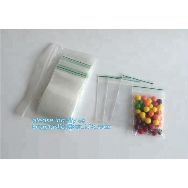 resealable one side clear pouch pharmacy small Zip lockkk pill package zip lock plastic bags pills packaging bag, bagplasti
