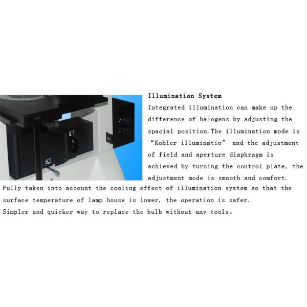 Inverted Digital Metallurgical Microscope UIS Optical System With Bright / Dark Field