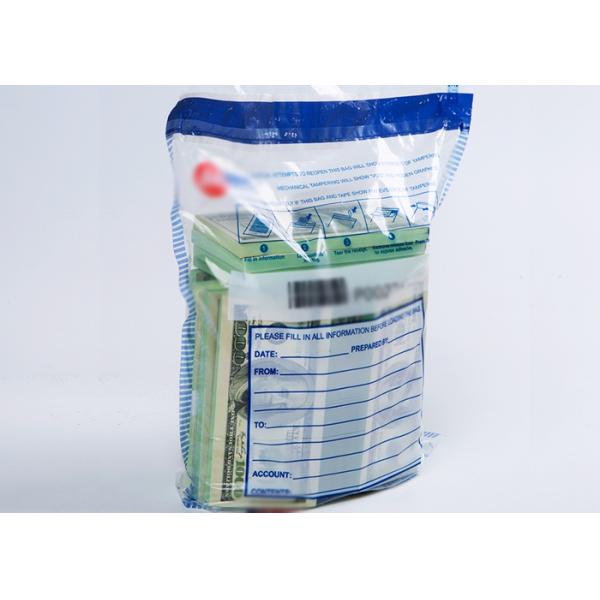Bank Money Steb Security Tamper Evident Bag With Barcode And Serial Numbers