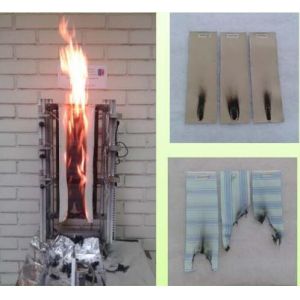Automatic Multi-Purpose Textile Vertical Flammability Tester With Touch Screen