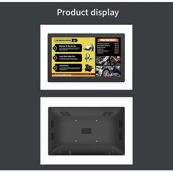 15.6 POE Digital Signage Wall Mount All In One Bluetooth 4.0Multi language