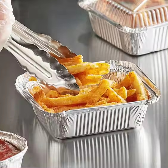 Aluminum foil pan manufacturing quality inspection