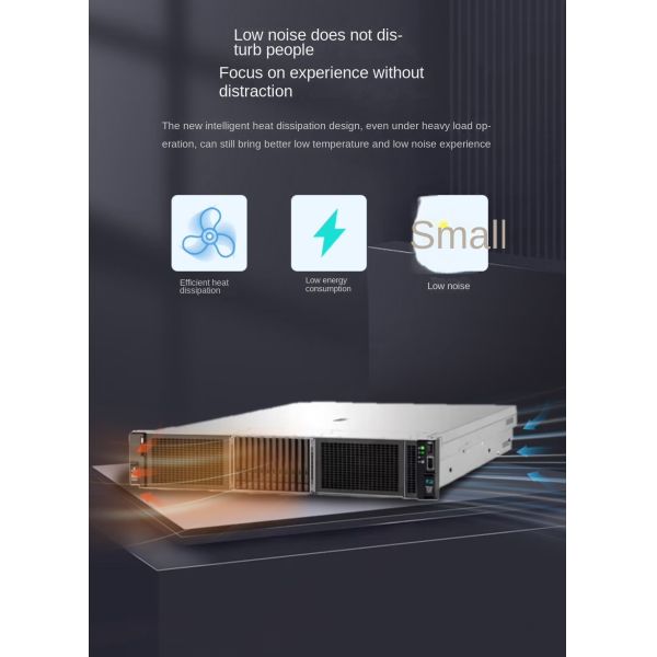 HP DL380 Gen11 2U Rack Server Xeon Processor Rack Mounted Server DDR4 Memory SSD Hard Drive 64GB