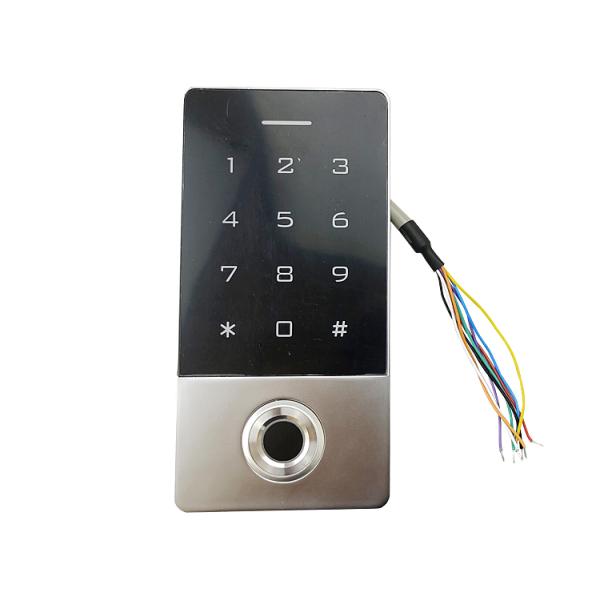 Robust Waterproof RFID Keypad Reader with Biometric Fingerprint Recognition - 24VDC