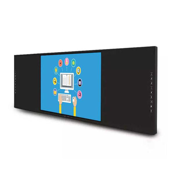 75 Inch Smart Digital Blackboard with 4K Flat Writing Panel and Multi-User Support