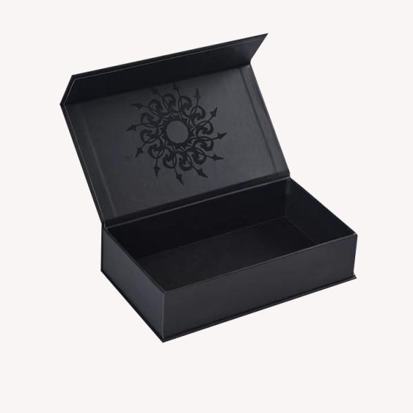 Customized Logo CMYK Luxury Book Shape Magnetic Watch Box for Watch Packaging Solution