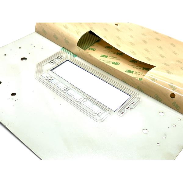 Polyester One Rubber Membrane Switch 3M Adheisve For Application Controls