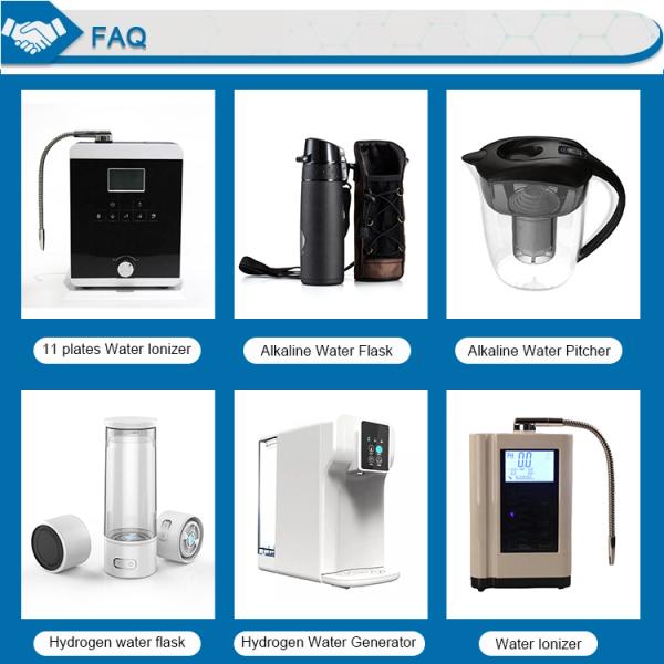 Household Water Ionizer with Microcomputer Automatic Control System ORP +500 to -800mv and pH Range 4.5~10.0