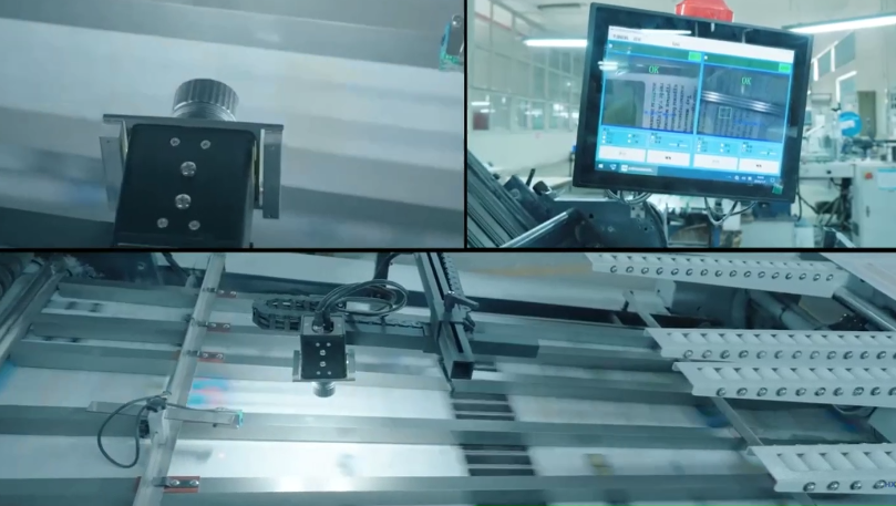 Dual Camera Leaflet Inspection System 40000pcs H Speed Pattern Match 2D Code For Any Folding Machine