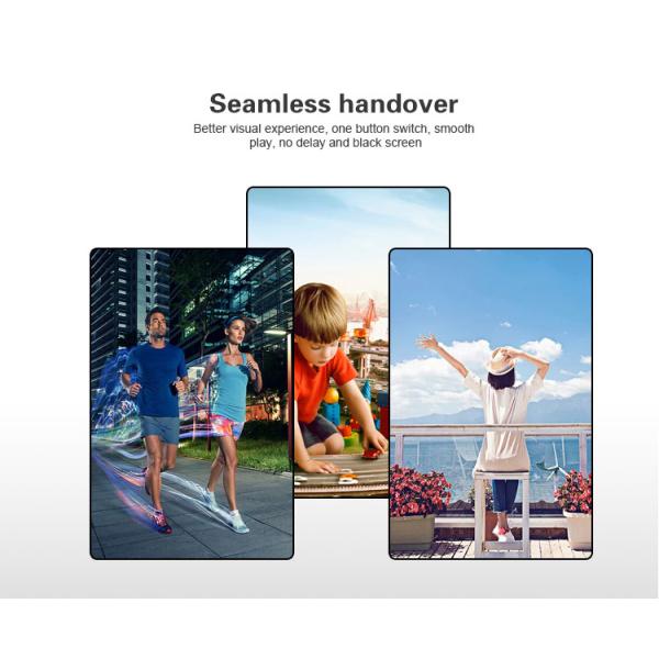 Wall Mounted Android 4.4 450nits 43" LCD Advertising Mirror Player