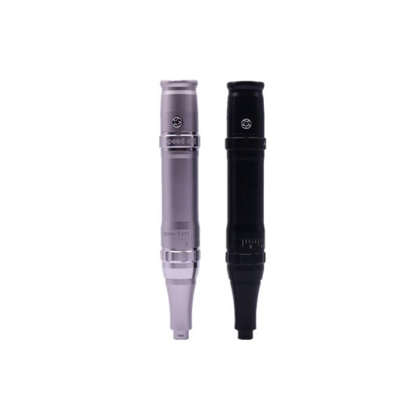 Black Permanent Makeup Tattoo Machine Snap On Needle Interface For Eyebrow / Lip