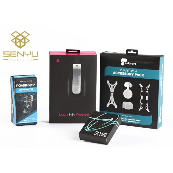 Cut Light Paper Box Packaging Custom Printed Electronic Products Packing