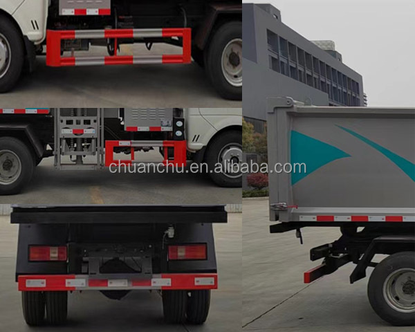 Truck rear view