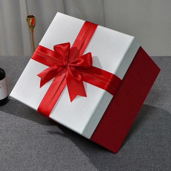 Cardboard Package Carton Gift Boxes Lid And Base Paper Box Packaging Customized