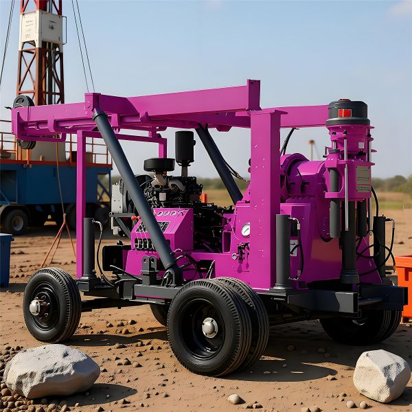 Hydraulic Core Drilling Rig Gold Mining Exploration Drilling Equipment Robust Diesel Core Drilling Rig