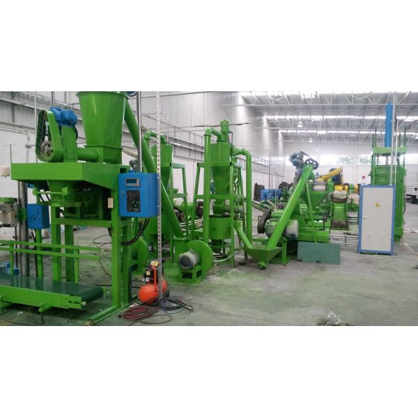 Tire Recycling Machine with 100% Recycling Efficiency, Adaptive Material Handling, and Long Service Life