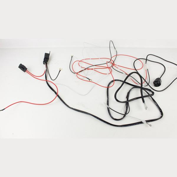 Onedrive 12V 40A Electric Vehicle Cable With Switch LED Work Spotlight
