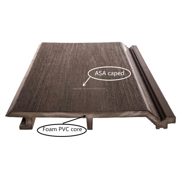 DIY Retaining Wall Decor with Wood Plastic Composite Board White WPC Panel 100mm*10mm